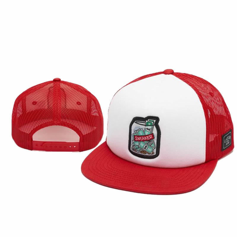 Sun hat flat brim hip-hop hat embroidered street dance men and women trendy street all-match hat