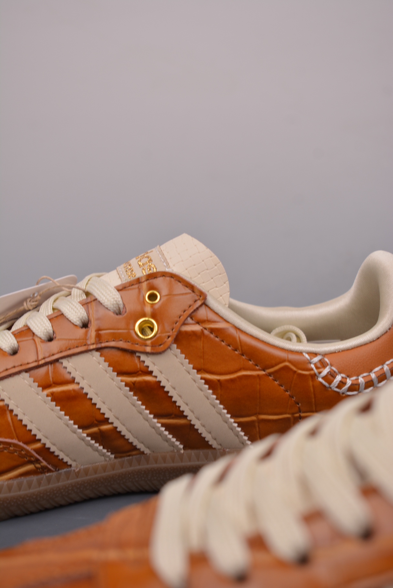 Wales Bonner x Adidas Originals Samba OG Brown Croc JH9826
