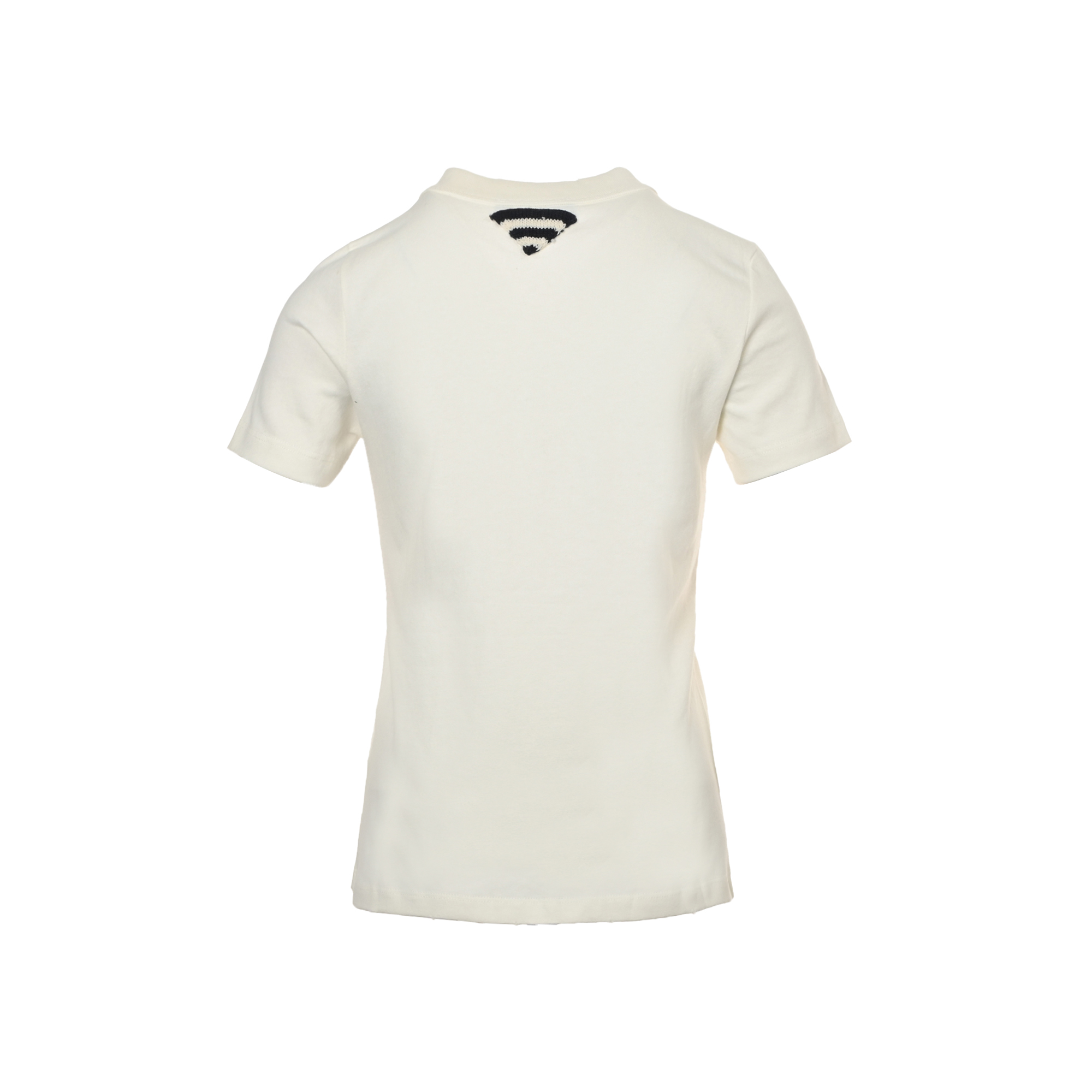 Prada 25ss letter print short sleeve