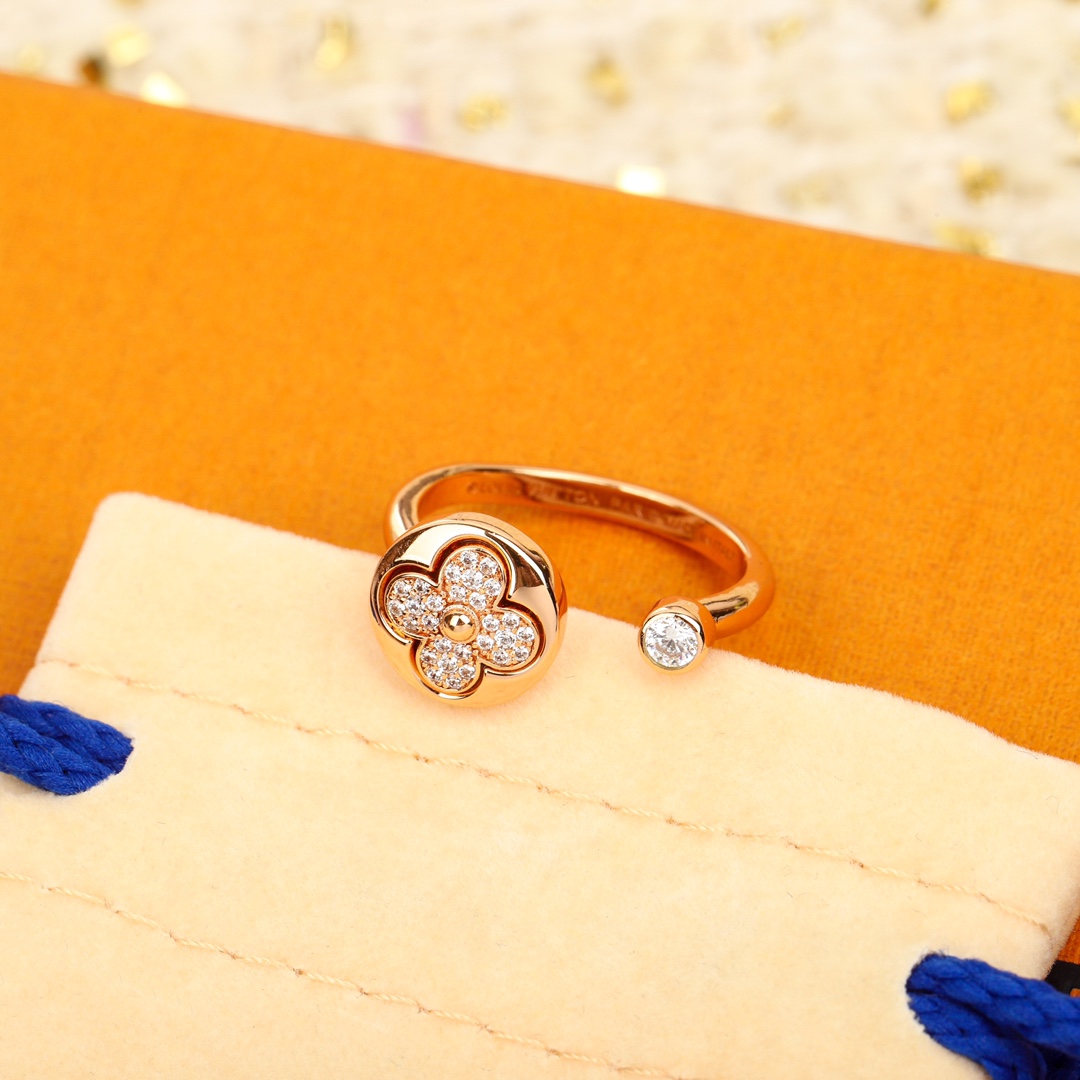 Louis Vuitton COLOR BLOSSOM MINI SUN DIAMOND RING
