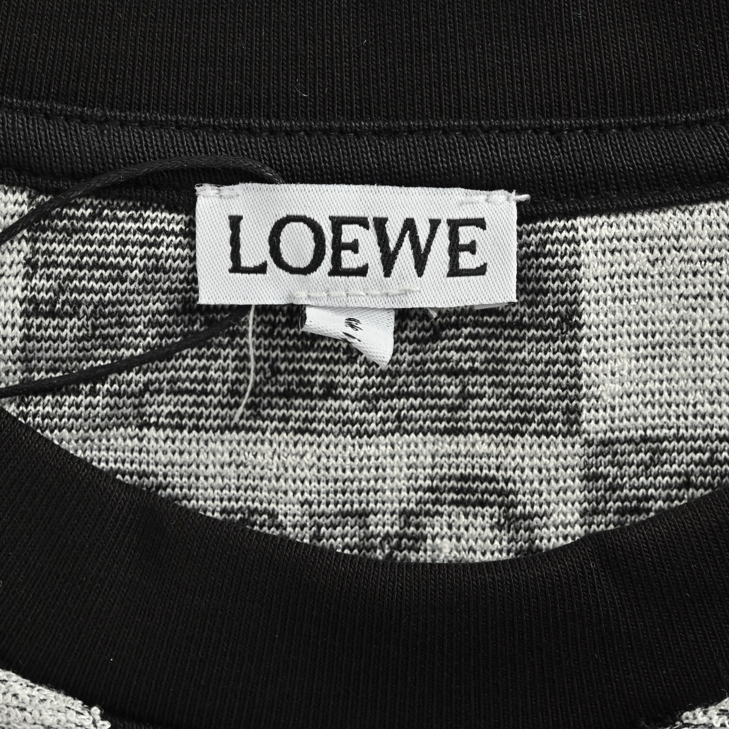 Loewe 25ss towel checkerboard contrast pattern short-sleeved suit
