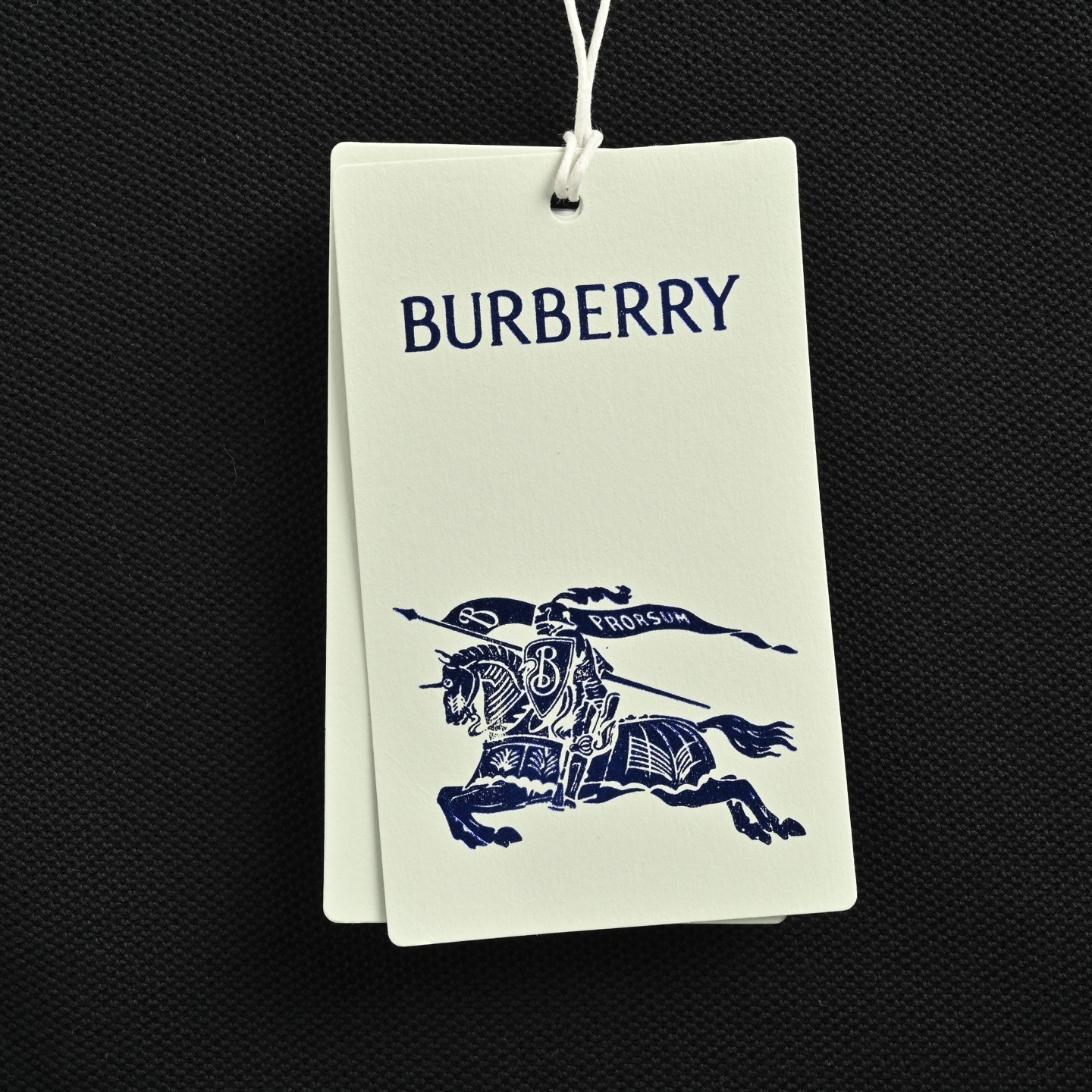 Burberry 25Fw TB embroidered lapel Polo long sleeve
