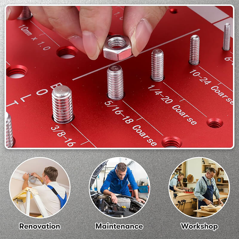 Nut and Bolt Thread Checker