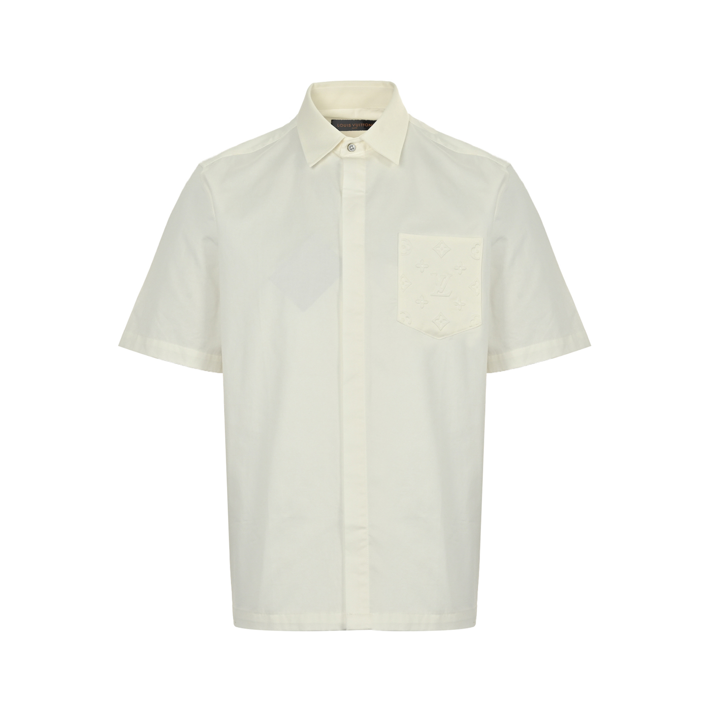 Louis Vuitton 25ss Pocket Monogram Embossed Short Sleeve Shirt