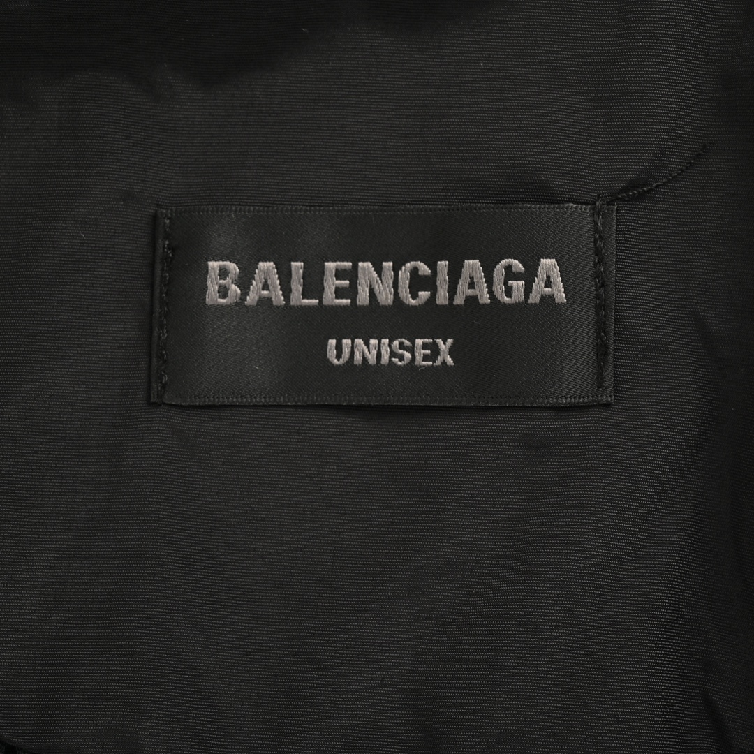 Balenciaga 24Fw double ring letter embroidered jacket