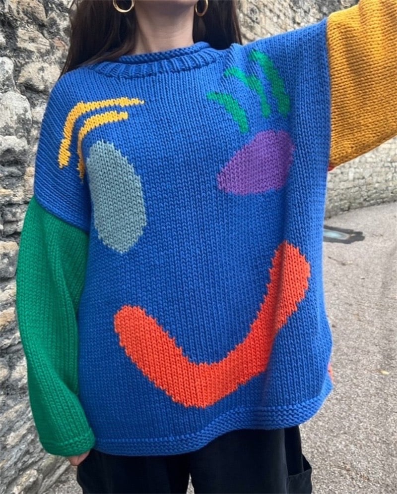 💥Hot Sale 49% OFF💥Happy Sunday Feel Good Knit Jumpers
