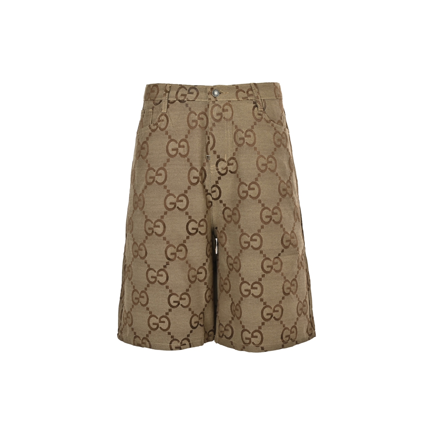 Gucci all over print jacquard straight shorts