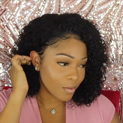 New A Perfect Short Curly Bob Wig