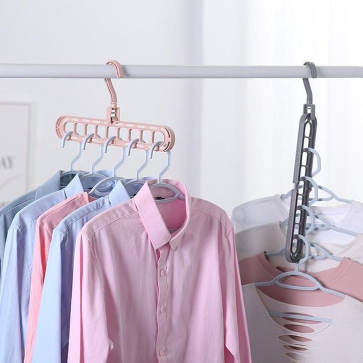 🔥48% OFF THIS HOUR🔥9-in-1 Clothing Hanger
