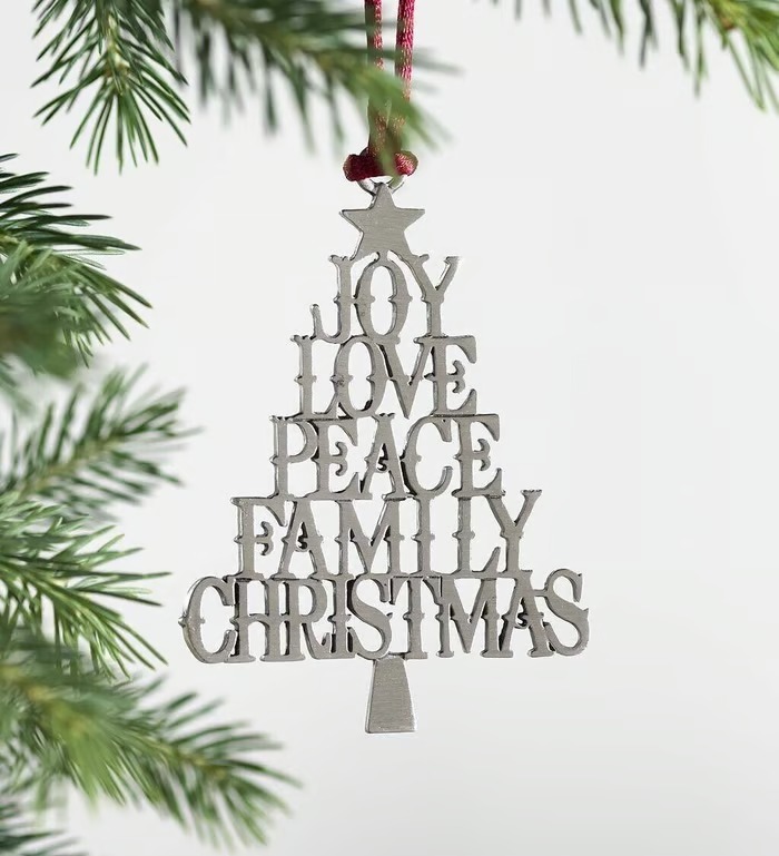 🔥New Year Promotion Only $4.99 - Solid Alloy Christmas Tree Ornament