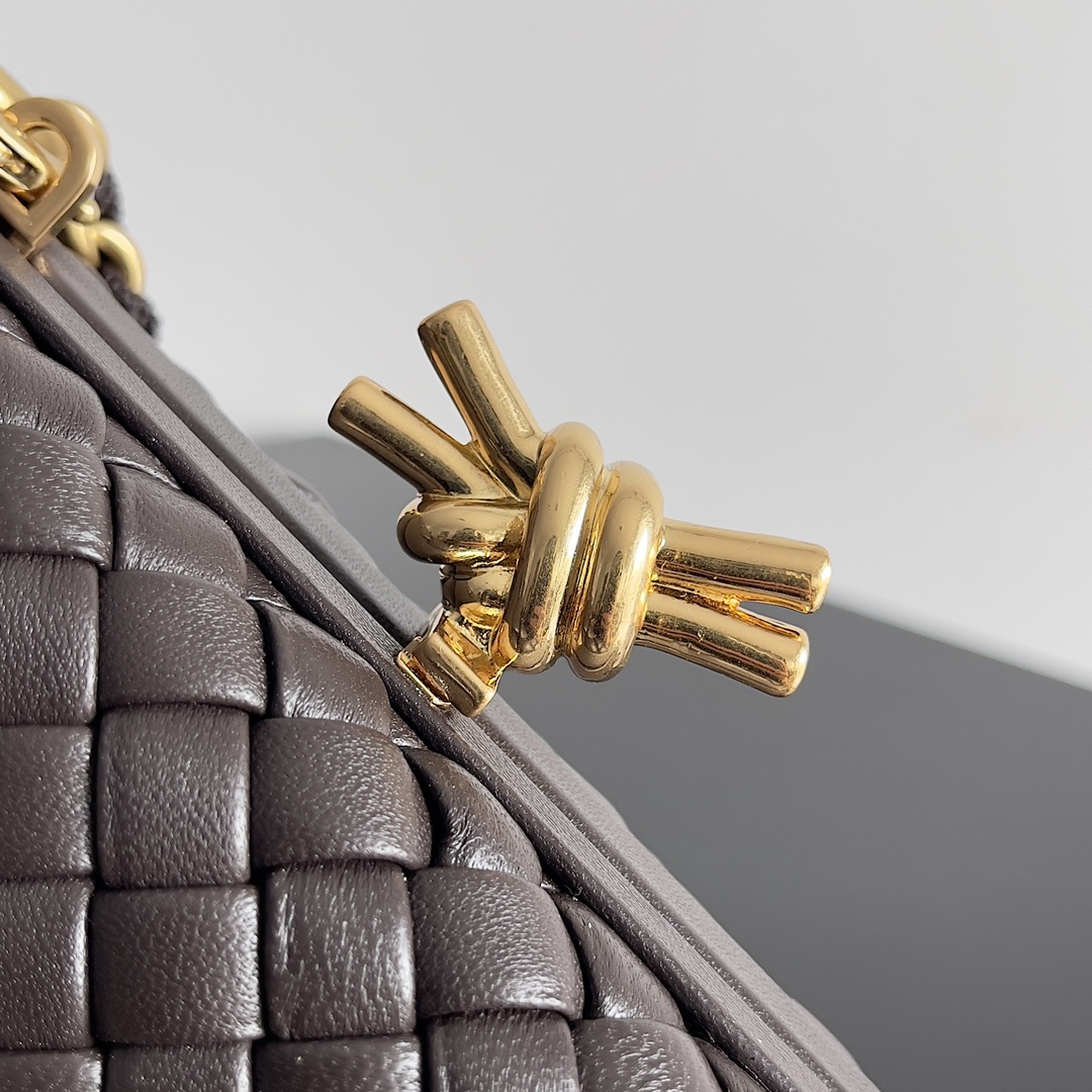 Bottega Veneta 24 Spring Fashion Braided Chain Evening Bag 776662
