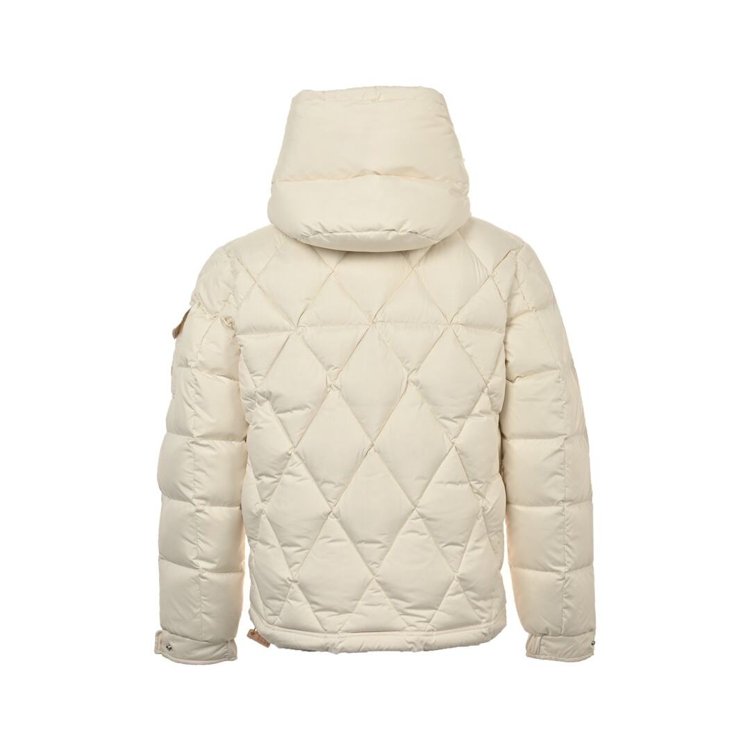 Moncler 24Fw diamond plaid goose down jacket