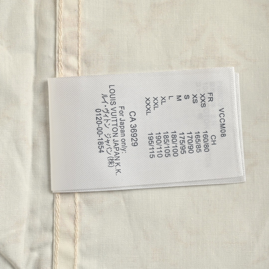 Louis Vuitton 24Fw gold all-over print shirt