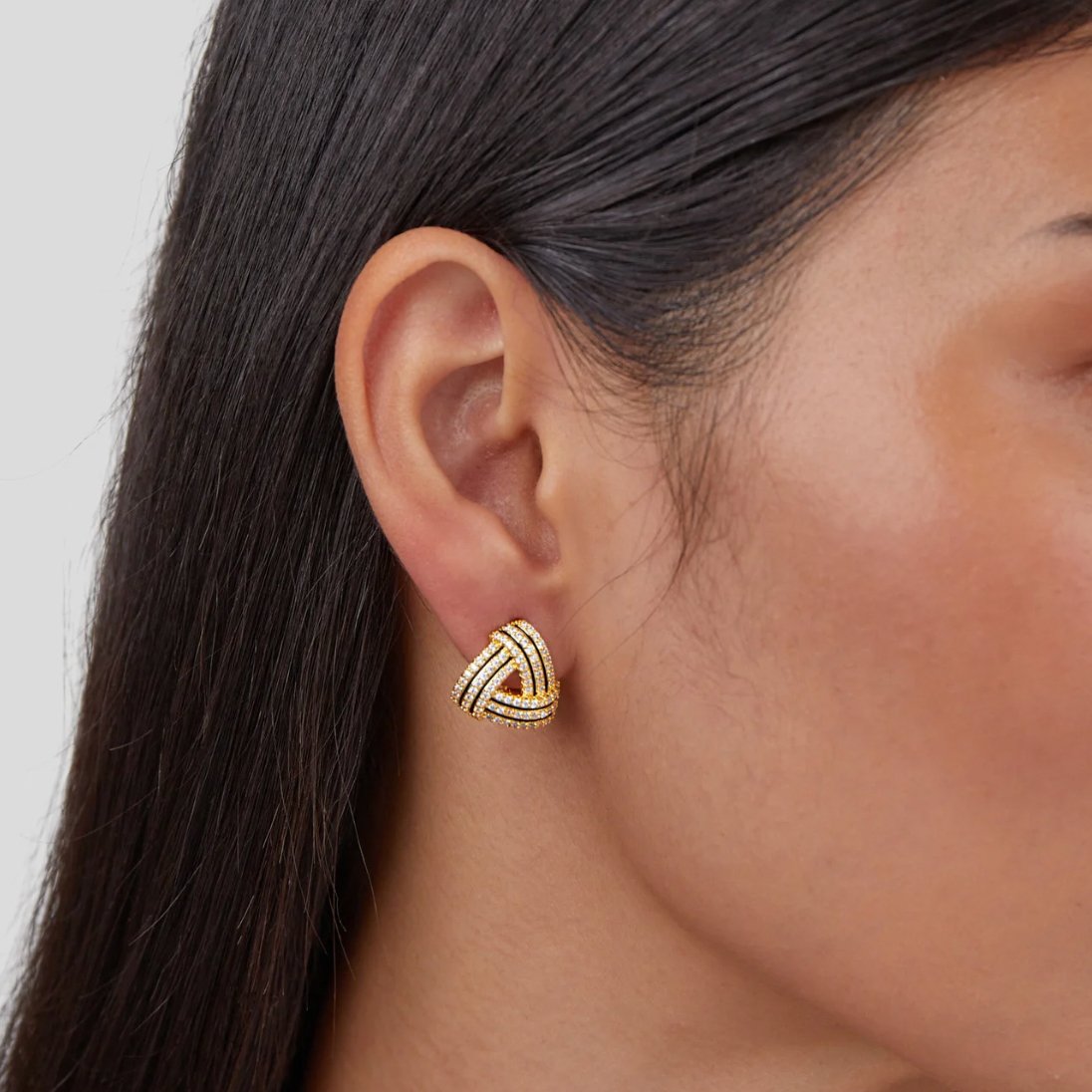 Great Gatsby Black & Gold Earrings
