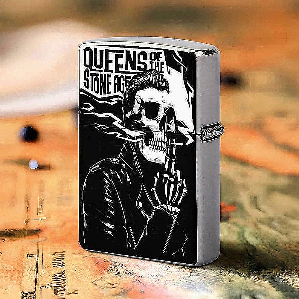 Queens of the Stone Age lighter cover