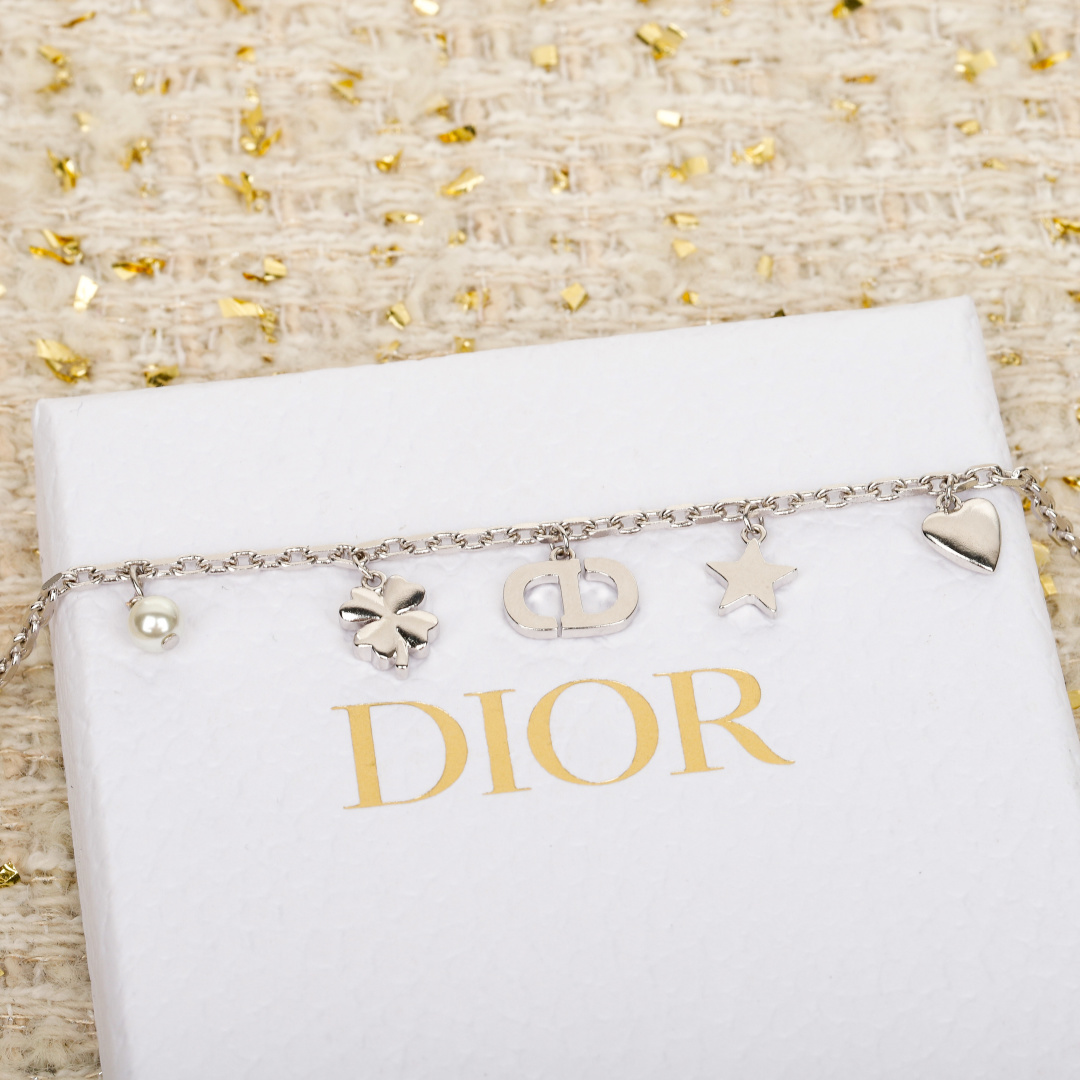 Dior Diamond CD Multi-Accessory Bracelet