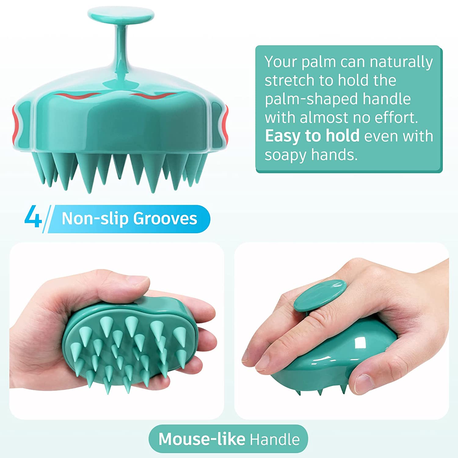 Geraniumroad Scalp Massager For Healthy Hair(BUY 3 GET 1 FREE NOW)