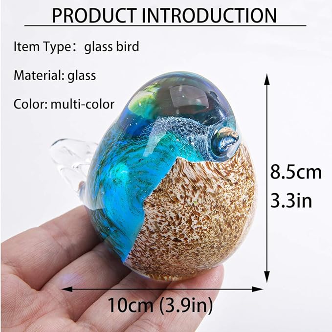 👍Last Day Promotion 60% OFF💖Hand Blown Glass - Bluebird of Happiness