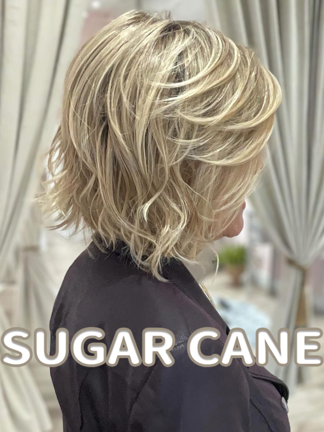 Textured Bob Wig With Soft Layers