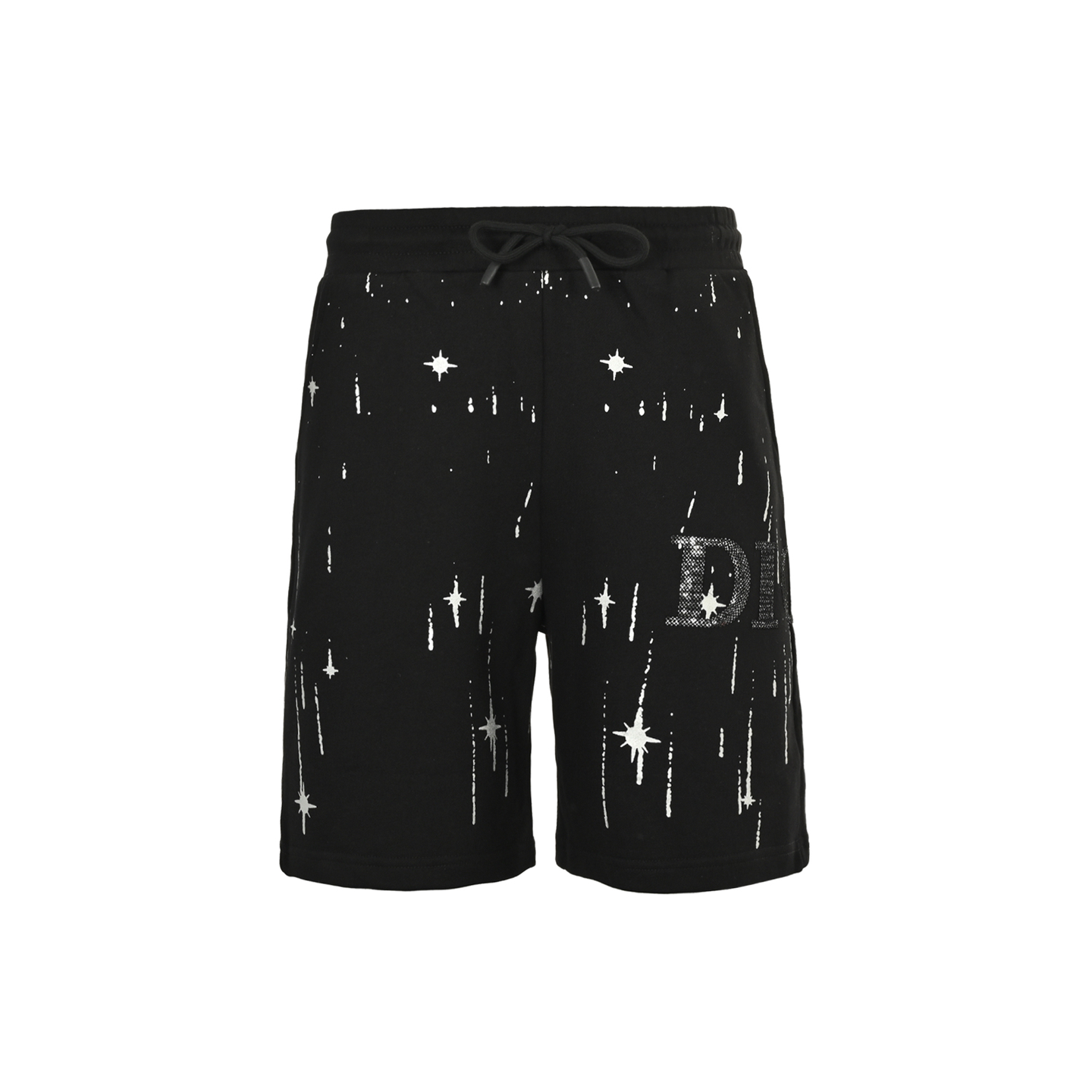 Dior 25ss embroidered lettering shooting star shorts