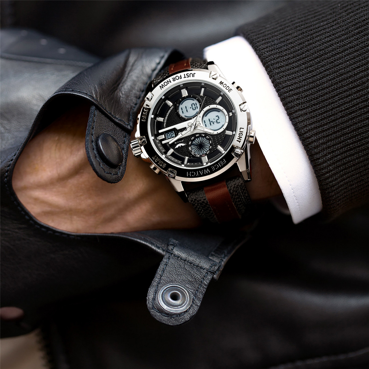 FK035 Dual Movement Chronograph Watch