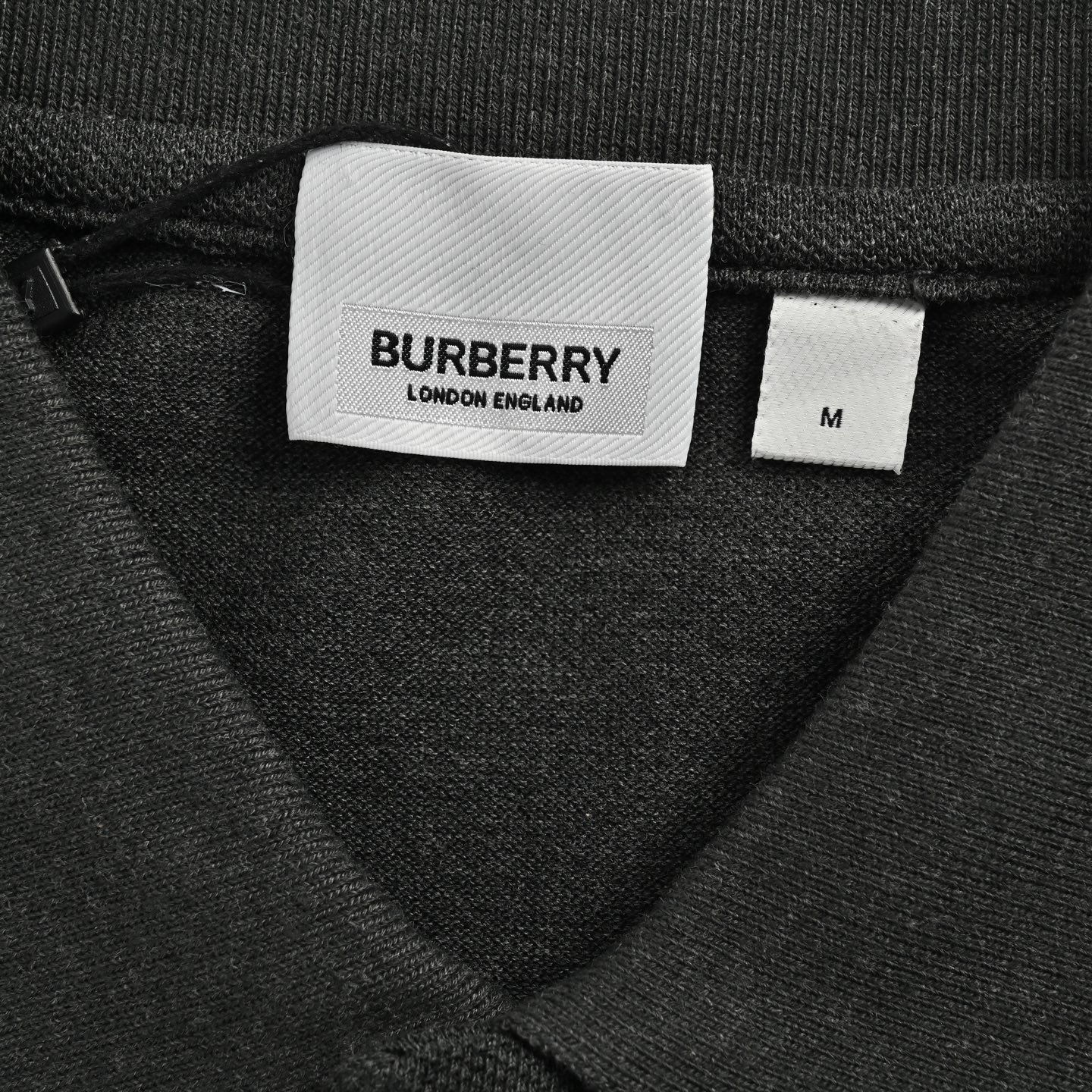 Burberry Polo short sleeves with B logo embroidery on chest