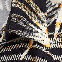 Summer Women Clothing Linen Blended Waistband Printing Length Dress
