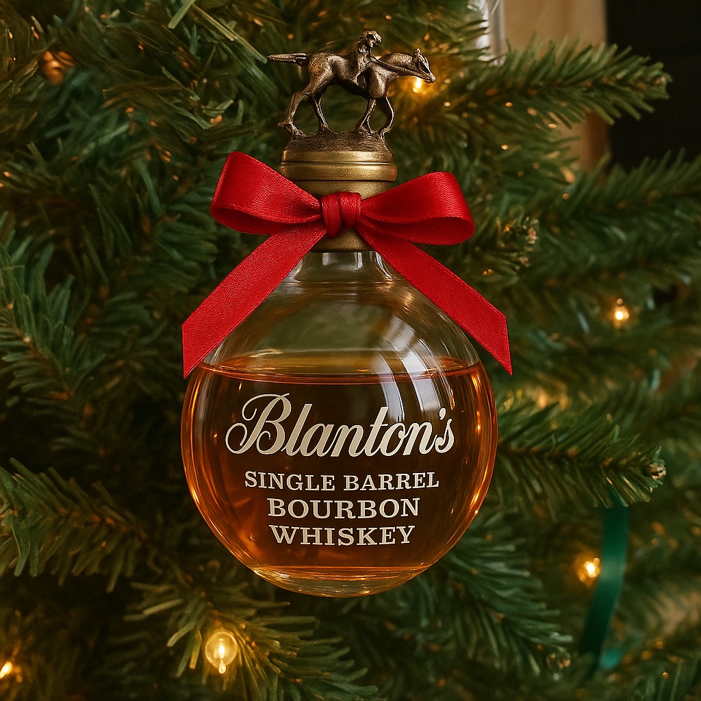 Whiskey Christmas Ornaments