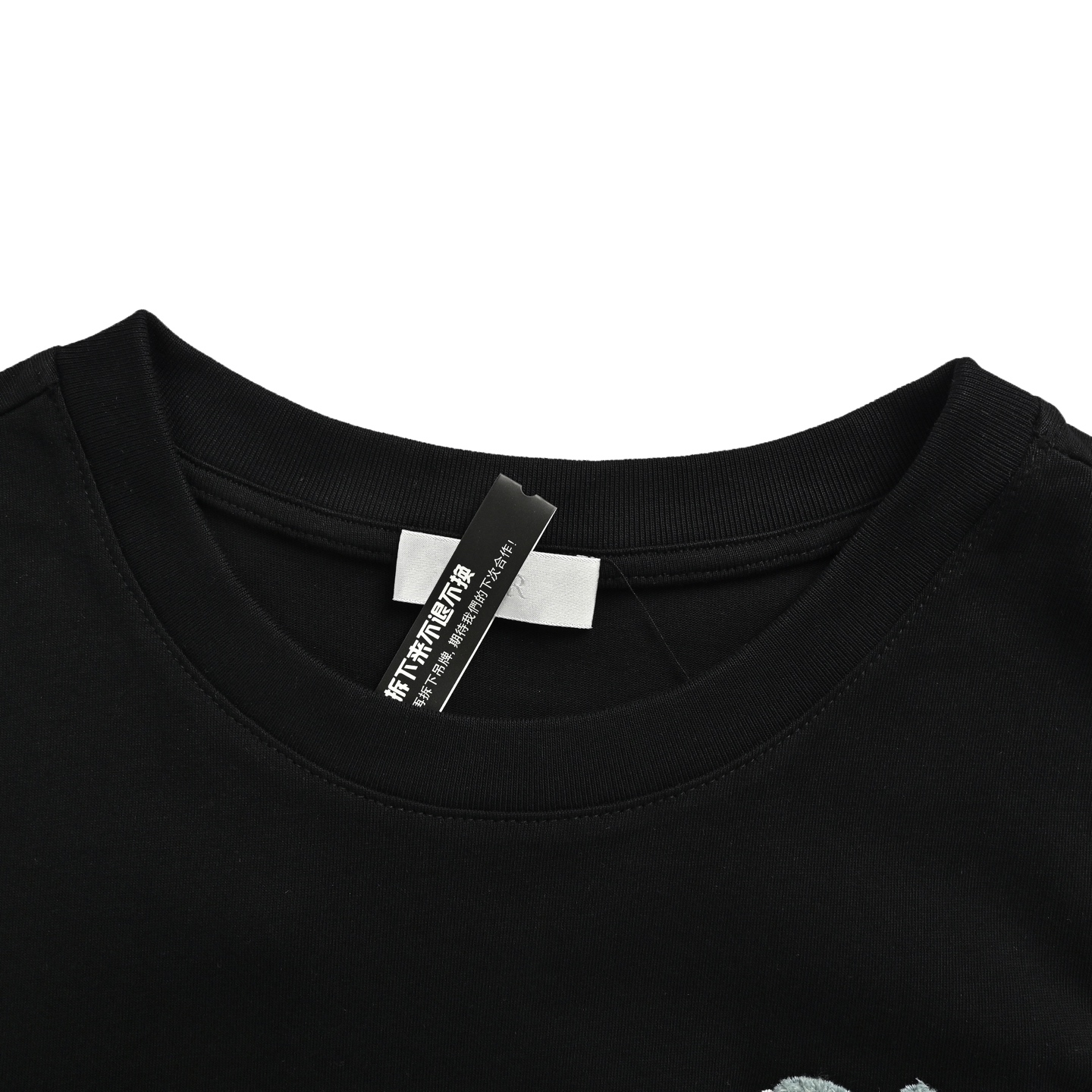 Dior 25ss double shadow toothbrush embroidered logo short sleeve