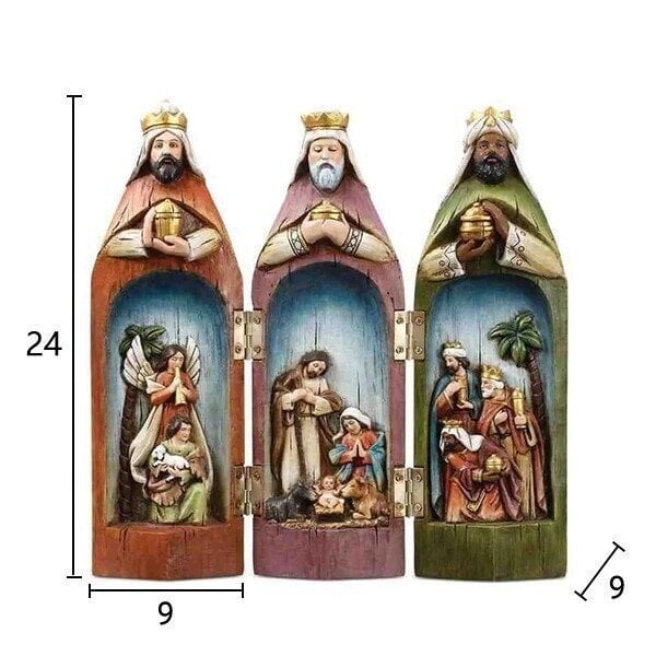 🔥Last day 48% OFF - Three Wise Men Nativity Set