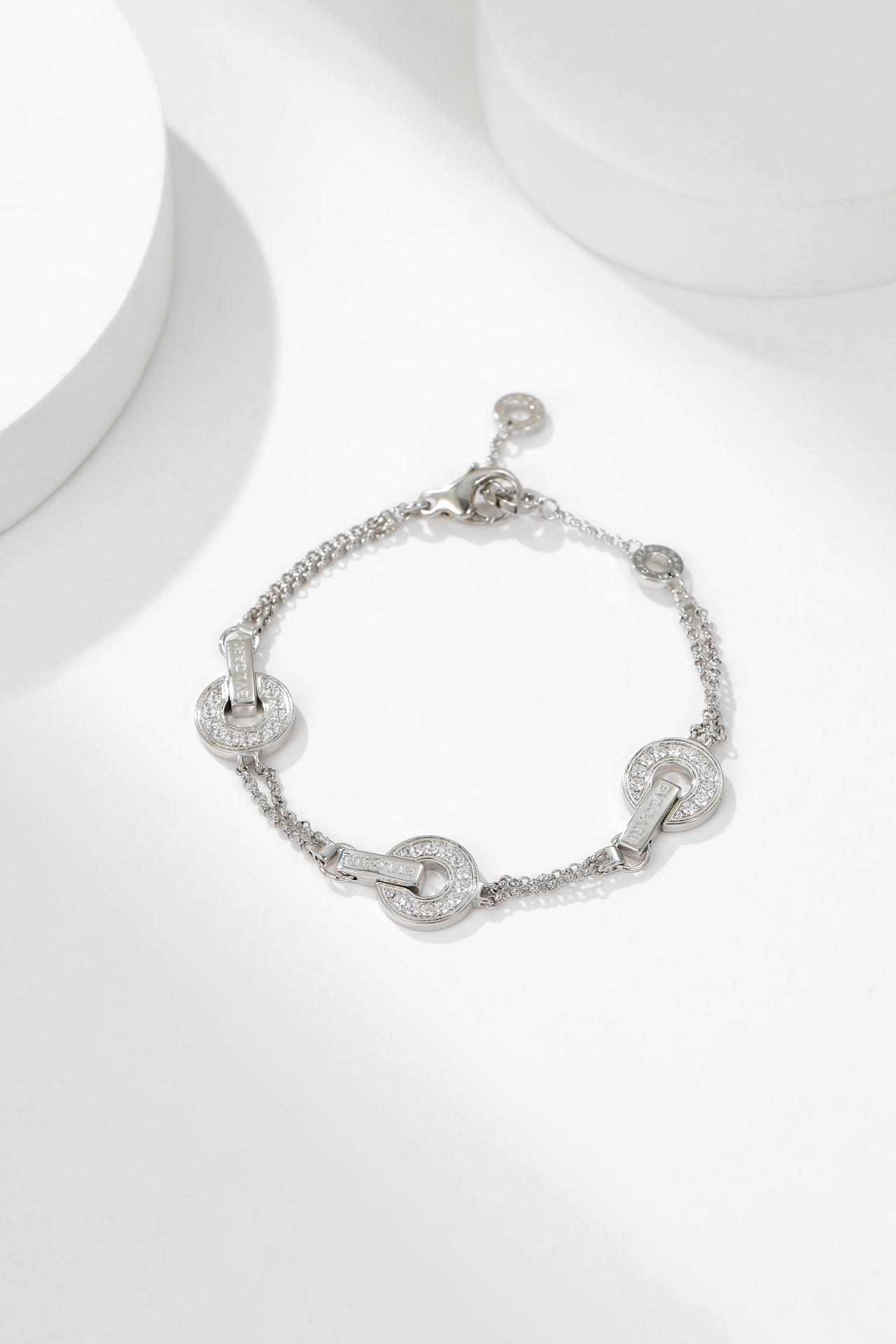 Bulgari Diamond Disc Bracelet