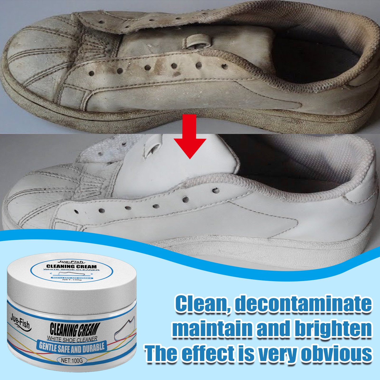 White Shoe Cleaning Cream