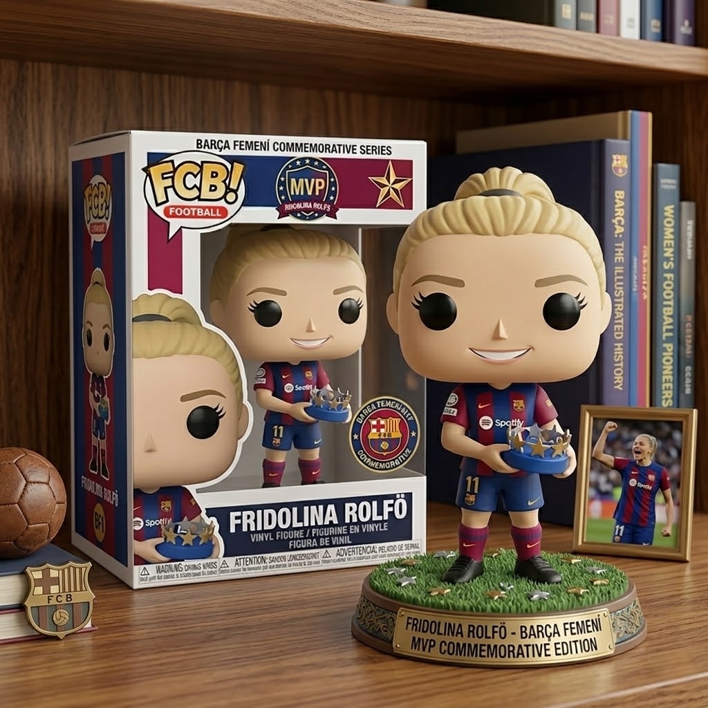 ⚽ Fridolina Rolfö Barça Femení MVP Commemorative Pop!