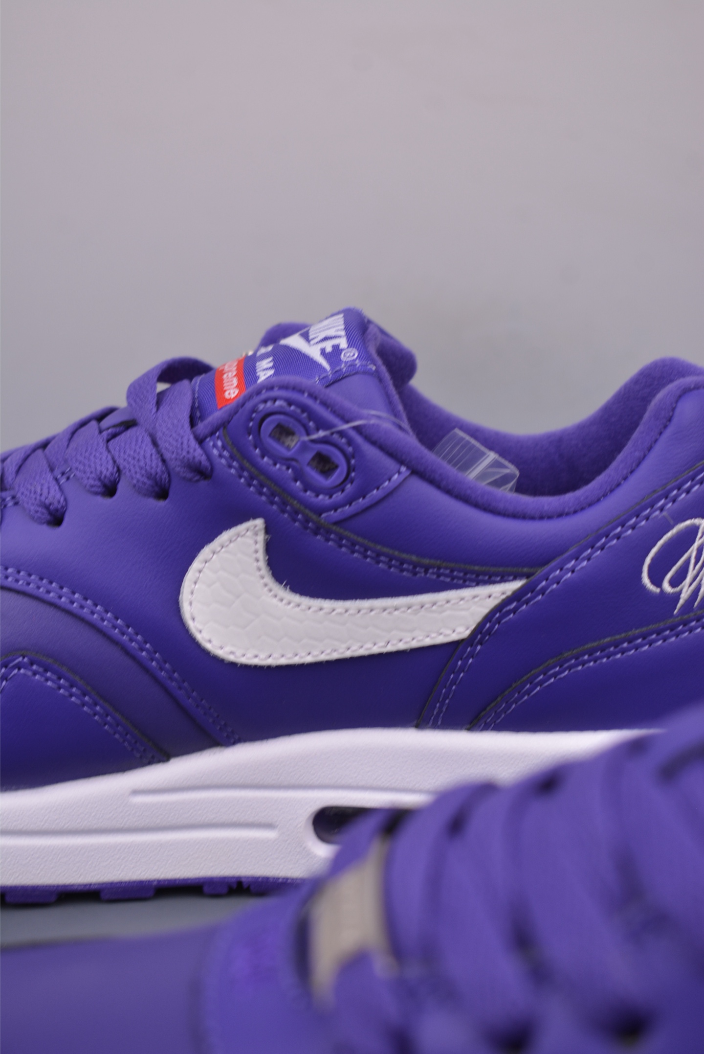 Supreme x Nike Air Max 1 '87 SP Original Series Joint Purple and White HF8813-500