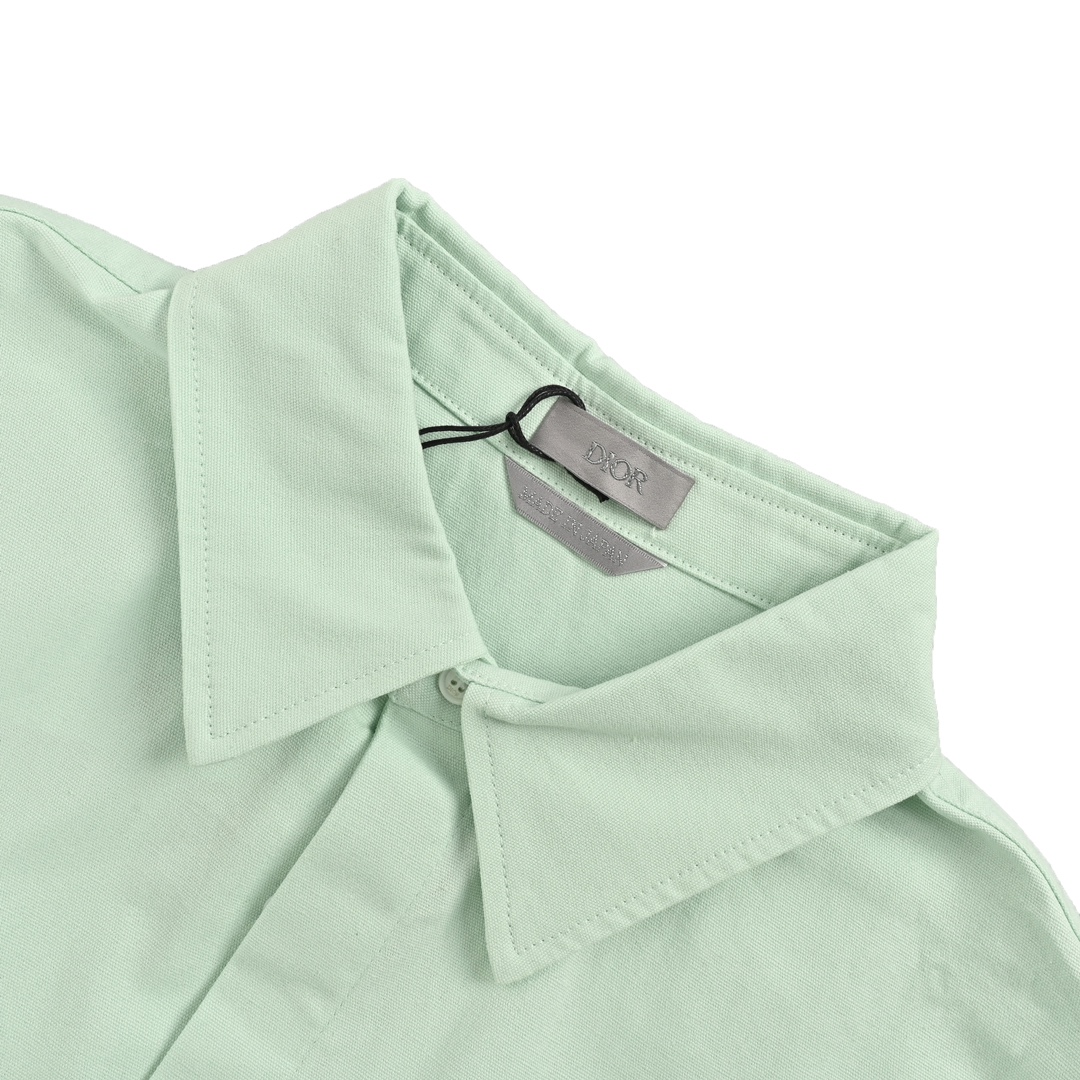 Dior 24ss embroidered shirt