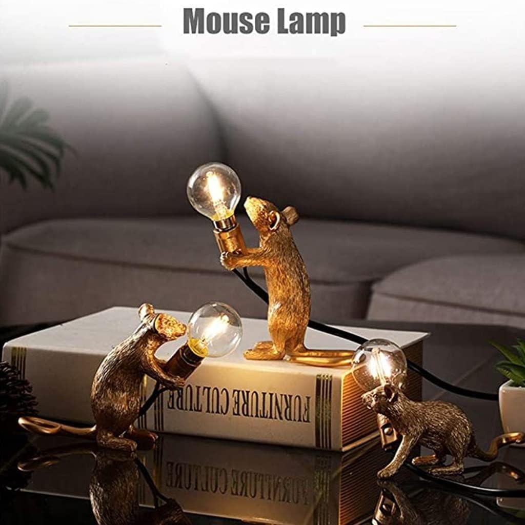 ✨Flash Sale✨Modern Resin Mouse Lamp Table Lights