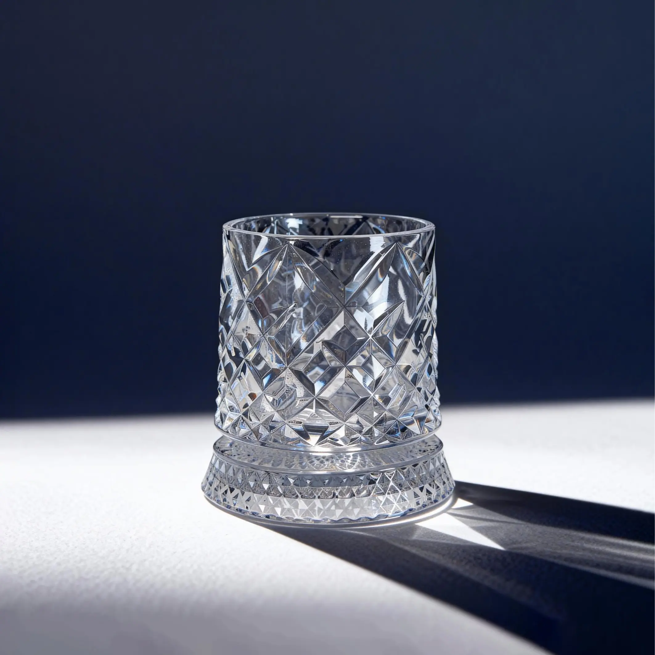 Luxury 360° Stress Relief Spinning Crystal Glass