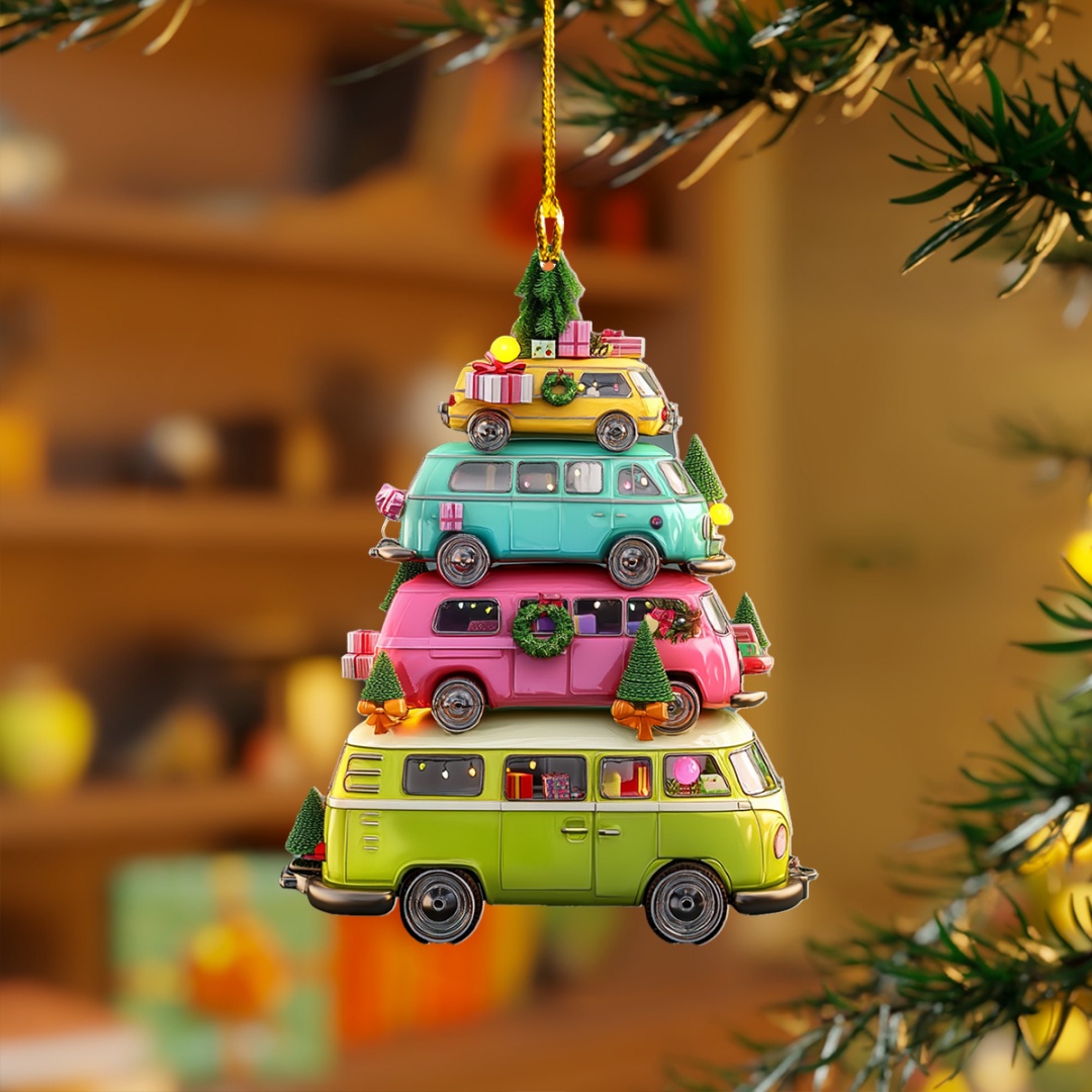 🚗🏕️RV Christmas Ornament