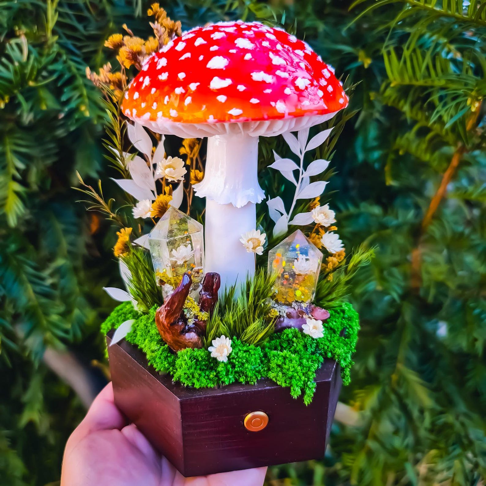 🔥ON SALE🔥Mushroom Sculpture Night Light