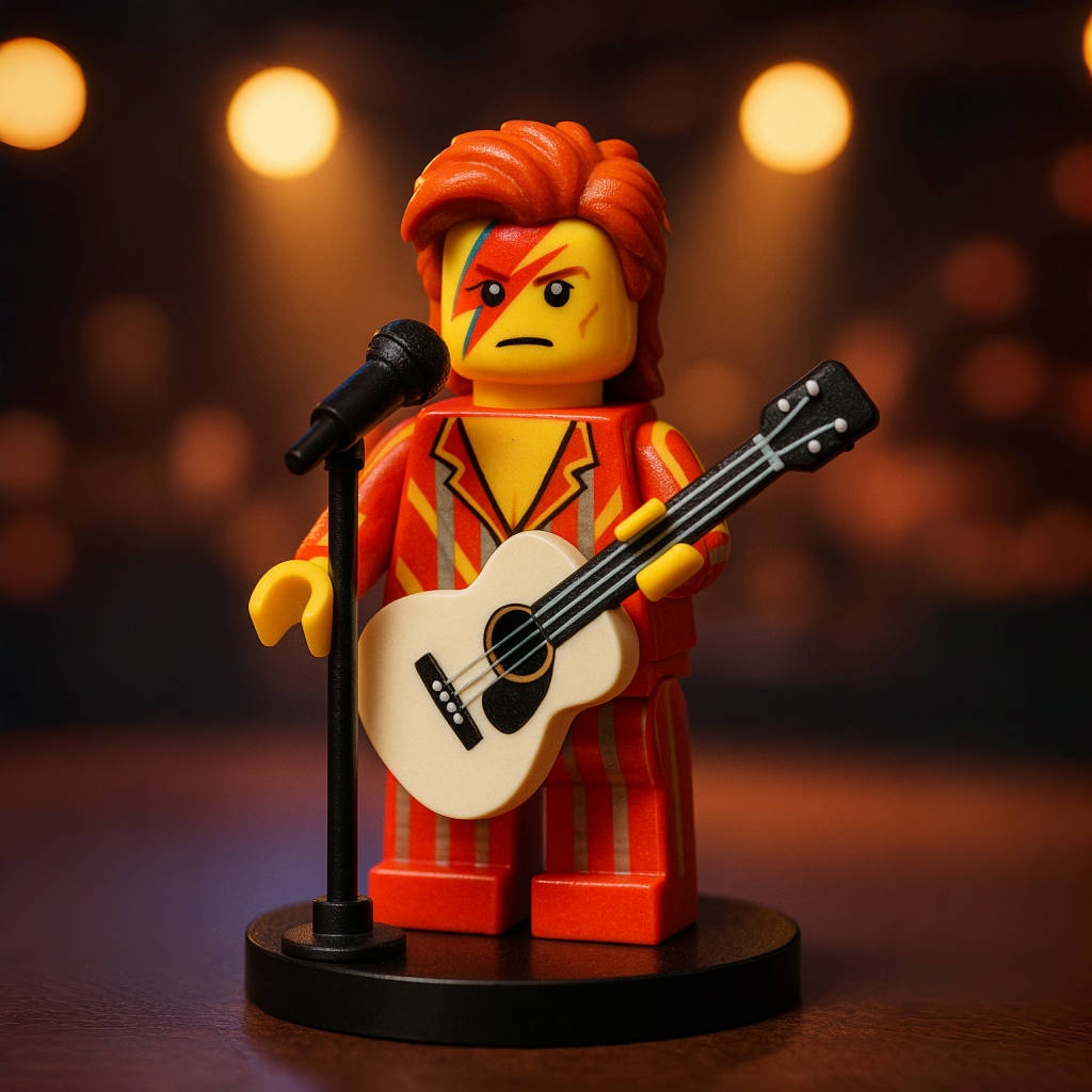 Tribute to David Bowie Brick Edition