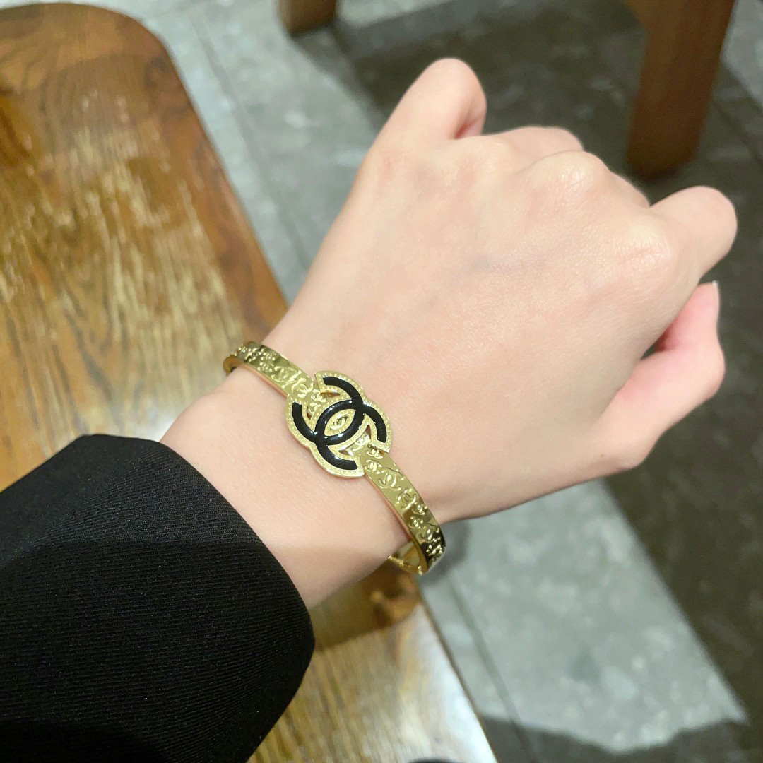 Chanel 3D CC Bracelet