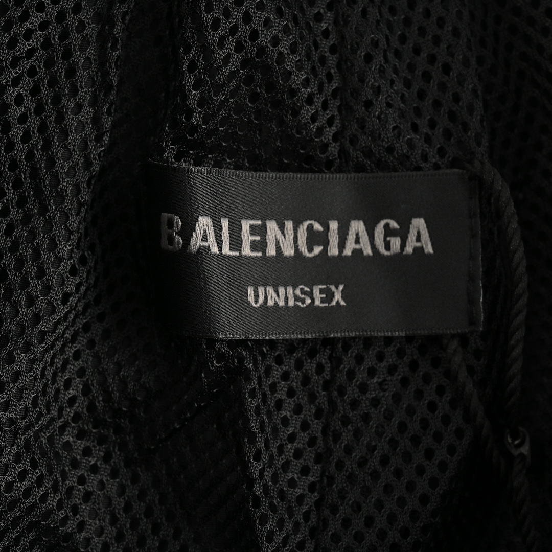 Balenciaga 24Fw hollow letter embroidered trousers
