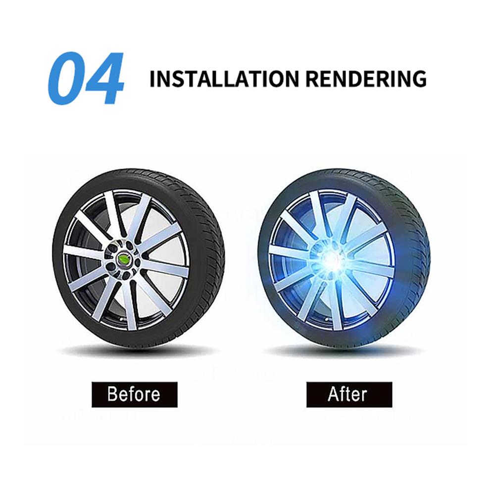 🔥Magnetic Suspension LED Floating Wheel Cap 2022 Version 1PC