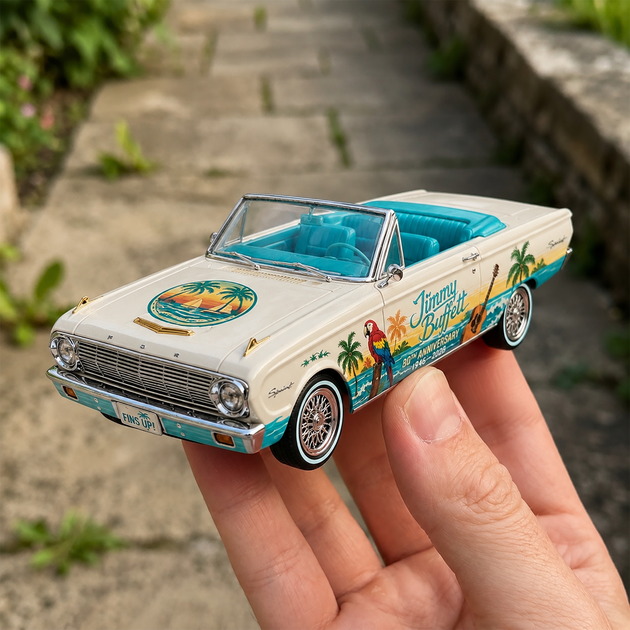 Hot Wheels Jimmy Buffett 80th Anniversary Margaritaville Cruiser