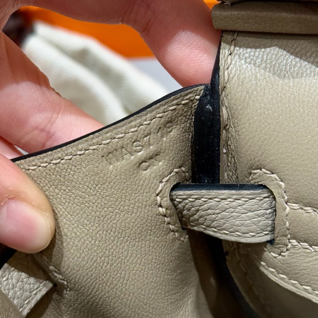 Hermès Birkin 81 Gris tourterlle handbag (handmade to order)
