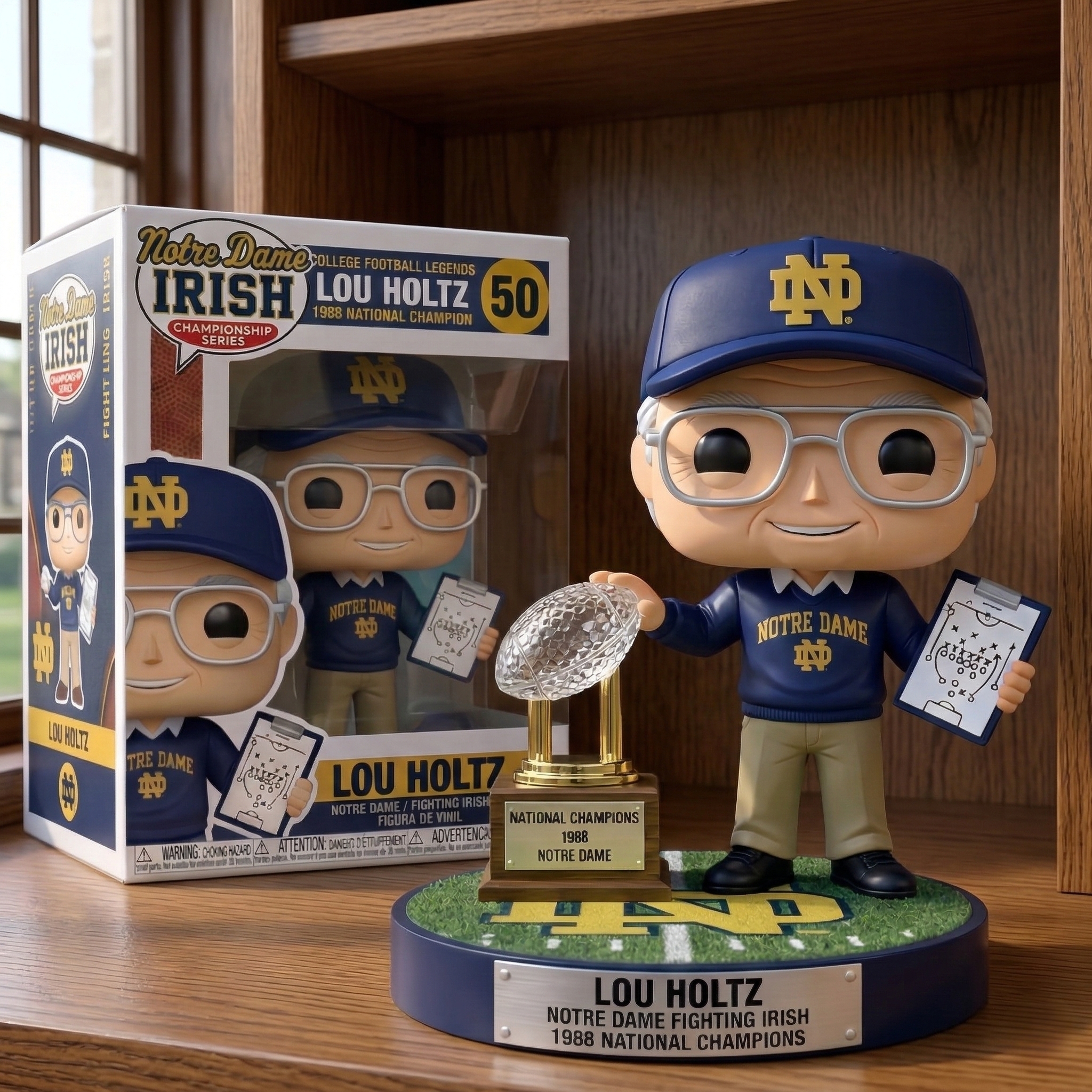 Lou Holtz Commemorative Pop! Figure