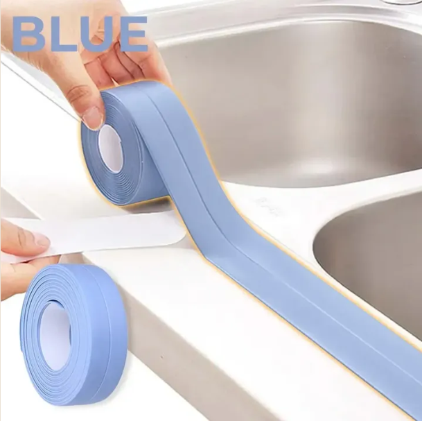 Waterproof Self Adhesive Caulk Strip Tape Sealer (10.5FT) For Kitchen, Bathroom & More