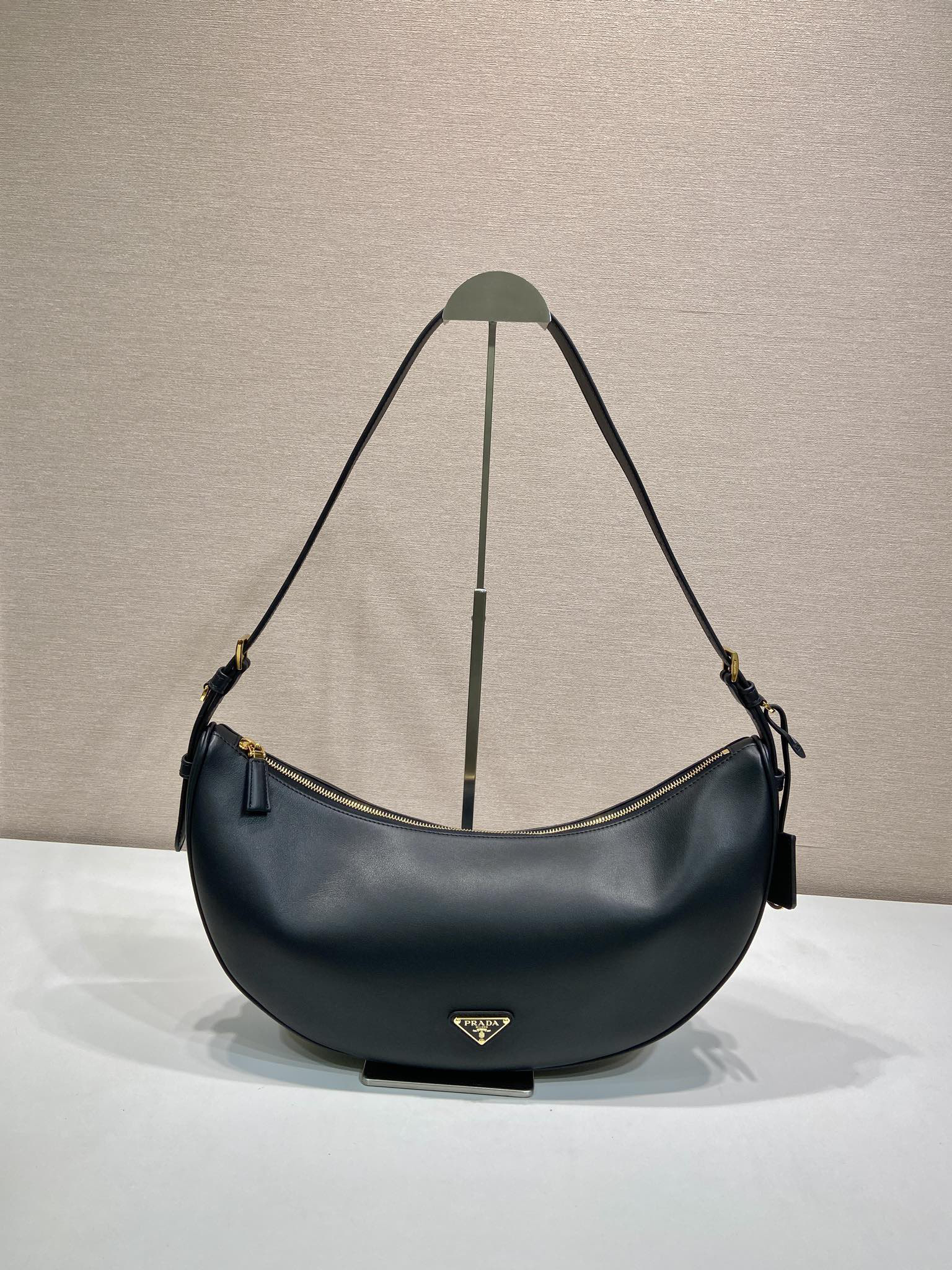 Prada Crescent Underarm Bag 1BC255