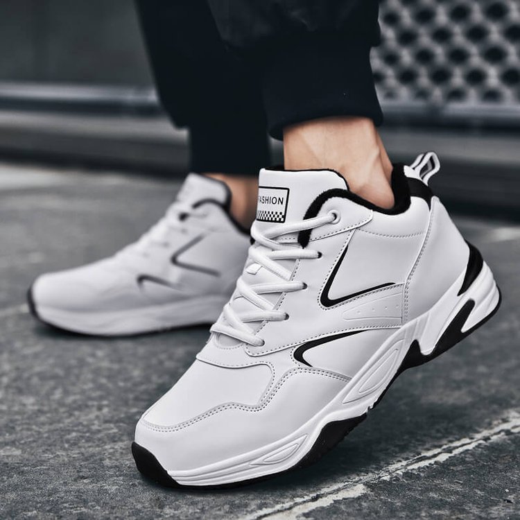 Men's And Women's Winter Plush Sneakers