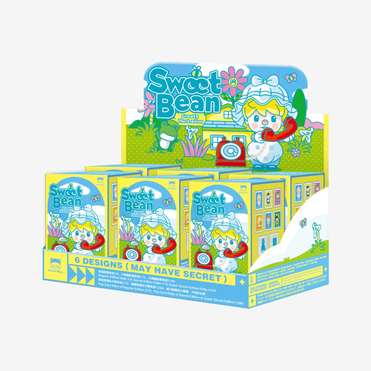 POP MART Sweet Bean Growth Illustration Series Figures [1 Blind Box]